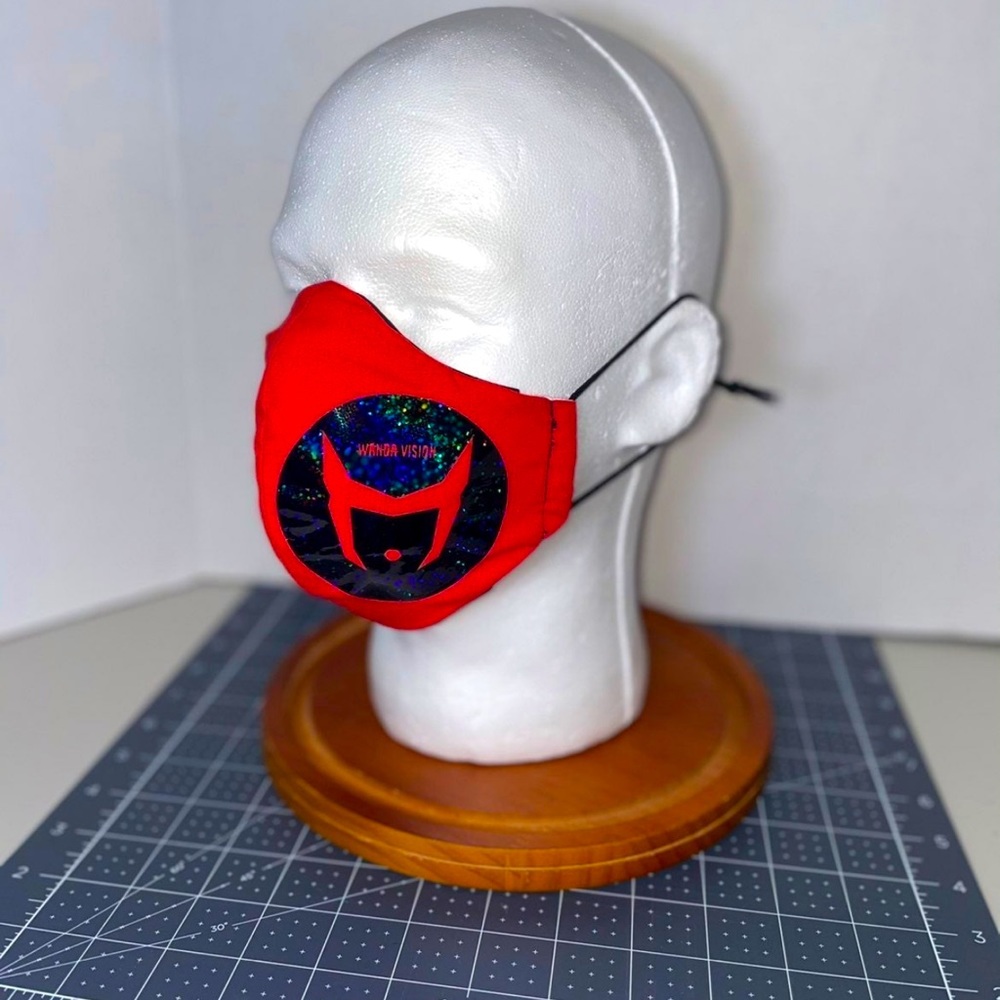 Scarlet witch face mask wandavision